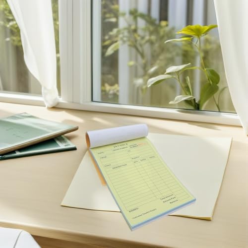 Libro de facturas NUOBESTY para evitar errores de contabilidad en pequeñas empresas 7