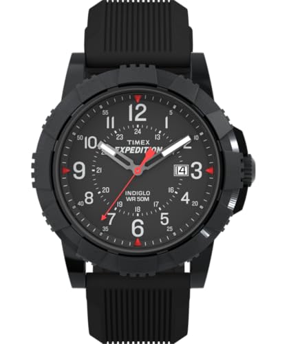 Timex Reloj Analógico para para Hombre de Cuarzo con Correa en Silicona TW4B32000