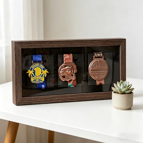Cadre de support de réussite grand format bois badges - 4
