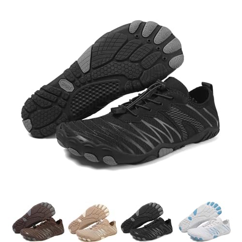 Summer Wading Sneakers for Women Men, Non-Slip Waterproof Quick Drying Soft Soled Shock Absorbing Barefoot Shoes, Hiking Shoes