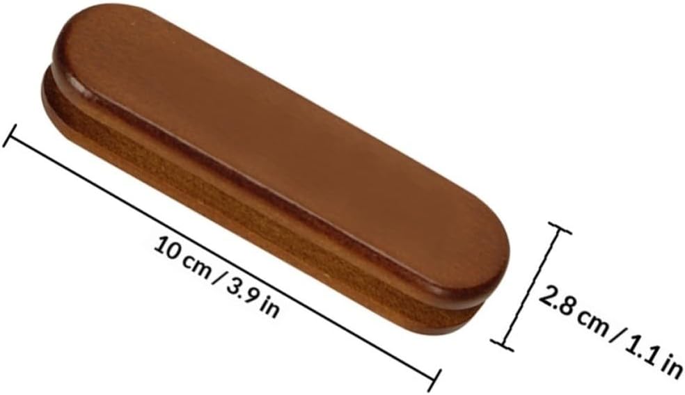 2pcs Heat Resistant Wooden Handle Covers for Stainless Steel Kitchen Tools and Pots, Insulated Pan Handle Sleeves with Anti-Scald Function, for Grilling, Baking, and Handling