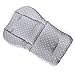 Twoworld High Chair Cushion, Large Thickening Baby High Chair Seat Cushion Liner Mat Pad Cover Breathable (Fashion Gray)