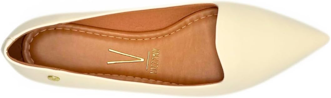 Sapatilha Vizzano Feminina Salto Baixo Bico Fino Pelica Off 526-1206.261.7286.35312 Sapatilha Vizzano Feminina Salto Baixo Bico Fino Pelica Off 526-1206.261.7286.35312