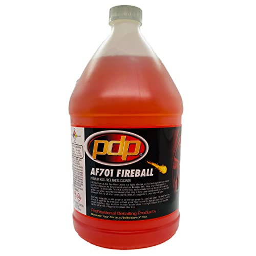 Professional Detailing Products - PDP Fireball - Premium Acid-Free Wheel Cleaner 1 Gallon, Orange