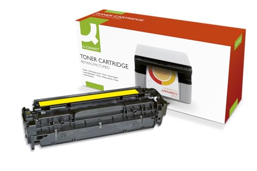 Q-Connect Compatible Solution HP 304A Laserjet Toner Cartridge Yellow