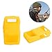 Tgoon Walky Talky Cover, Quality Silicone Walkie Talkie Protective Case Cover Security Offices Radios Long Range with Gel Soft Case for ? 5r, Easy to Use(Yellow)