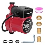 Carivia Hot Water Recirculating Pump, 120W 110V Water Circulator Pump, Automatic...