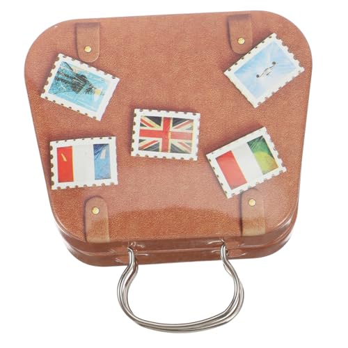 HEATSHAKING ブリキ ハンドバッグ ヴィンテージ スーツケース タイニー スーツ