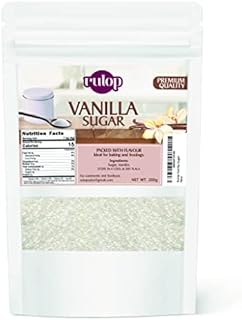 Rulop Premium Vanilla Sugar 200g, for Baking, Home Cooking, Coffee, Cocktails, Cakes & Dessert Making