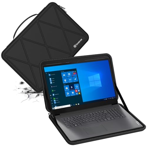 Image of Smatree Hard EVA Protective Sleeve Case Compatible for 17 inch Lenovo V17 Gen2, IdeaPad 3 Gen 7, IdeaPad 3i Gen 6, Slim and Anti-Shock Notebook Bag (X8322)