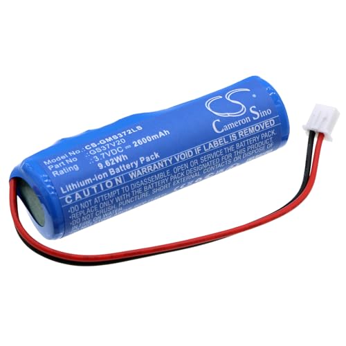 FYIOGXG Cameron Sino Battery for Gama Sonic GS37V20FLT PN:Gama Sonic GS37V20 2600mAh / 9.62Wh