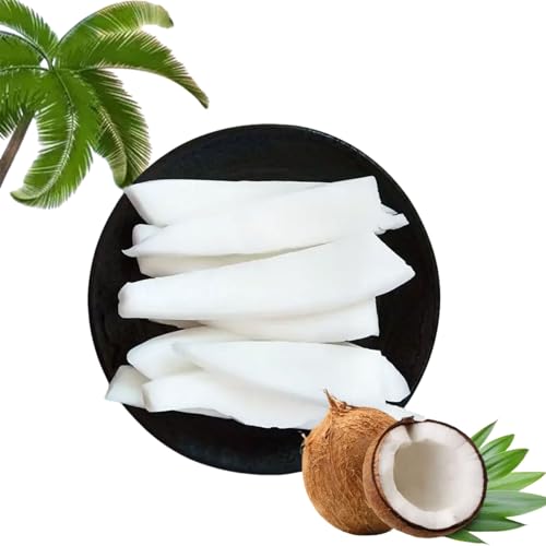 Coconut Meat（200g/7.1oz,1Pack/bag）Young Coconut For Juice Smoothie Pack Frozen cocnut Packaged Peeled For Water With Pulp Slicing or Chopping To Make Soup Cook Various Flavored Dishes