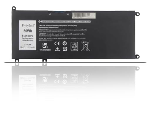 Image of FlyZythrol 15.2V 56Wh 33YDH battery Compatible With Dell Inspiron 15 7577
