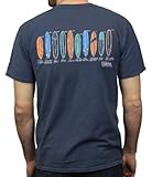 Clark Foam Color Sketch T-Shirt (XXL) Navy