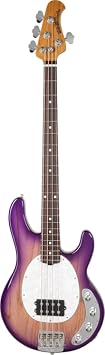 Ernie Ball Music Man StingRay Special Bass Guitar - Purple Sunset with Rosewood Fingerboard