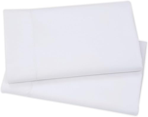 Miniatura 4 de GOLD TEXTILES Paquete a granel de 100 fundas de almohada de polialgodón tamaño Queen, color blanco T200-21 x 36 pulgadas (se adapta a almohadas de