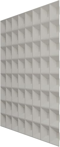 Miniatura 4 de Ekena Millwork Bradford EnduraWall 19 58 pulgadas de ancho x 19 58 pulgadas de alto, panel decorativo de pared 3D, dorado (cubre 2.67 pies