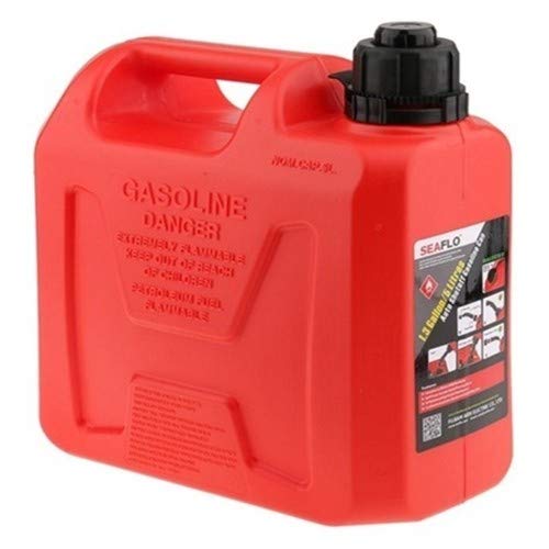SEAFLO 5 Litres Auto Shut Off Fuel Tank,Fuel Cans, Fule Container For Gasoline, Petrol,Diesel,Engine oil