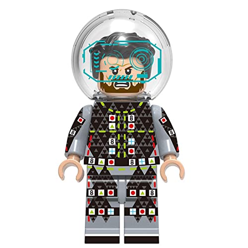 HQSGDMN Mini-Figurenblöcke,Adventskalender Jungen und Mädchen,Kompatibel mit Lego Super Hero Eisenmann Spiderman-Serie… – Bild 8