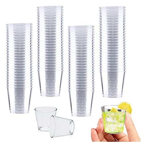 Vasos de chupito de plástico reutilizables Nircho (100 unidades) Cover