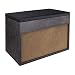 RICOO WM032-BG-A Banco Zapatero 60x42x30cm Armario Interior con Asiento Organizador Zapatos Mueble...