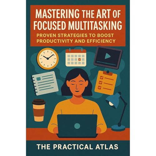Mastering the Art of Focused Multitasking Audiolibro Por The Practical Atlas arte de portada