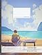 VOKABELHEFT DIN A4 • 50+ Seiten, Softcover, Register, Zweispaltig, Erfolgs-Tacker, Achtsamkeit • Original #GoodMemos Schulheft • Fremdsprachen leicht lernen, Lineatur 53