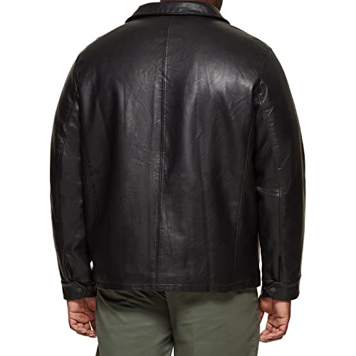 Image of DOCKERS Men's James Faux Leather Jacket (Regular, Big & Tall Sizes)