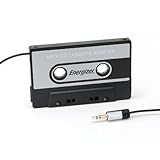 Energizer Cassette Adapter for Car iPhone 3.5mm AUX Cord Tape Adapters Retro Music Converter to CD MP3 Player