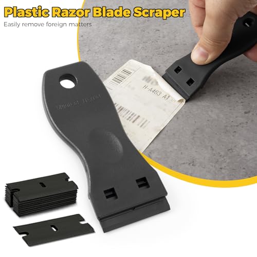 Image of Gomake Window Tint Kit Vinyl Wrap Tool Car Windshield Back Window Tinting Tools with Bulldozer Squeegee Scrubber Paddle,Rubber Blade Scraper,Film Cutter for Car Wrapping,Vinyl Film Installation