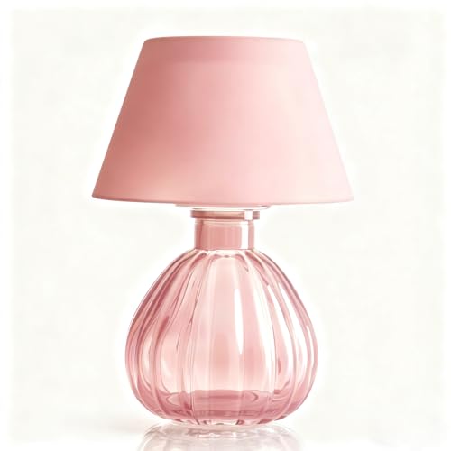 Table Lamp-Shaped Glass Hurricane Candle Holder,Crystal-Deco