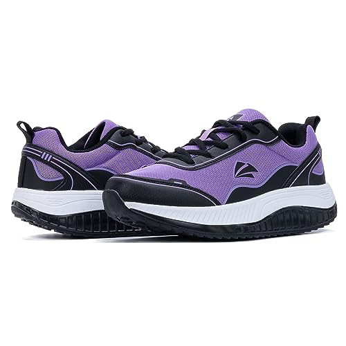 Image of QAUPPE Womens Walking Shoes with Arch Support Wide Orthotic Athletic Sneakers Plantar Fasciitis Tennis for Heel and Foot Pain Relief