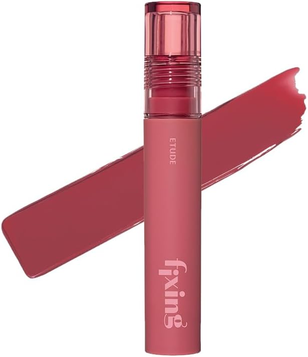 Fixing Tint #20 Pink Fig (4g) | Long Lasting High Pigmented Liquid Lipstick | Waterproof Lightweight Matte Finish Lip Stain | Full Coverage | Korean Makeup, Kbeauty