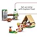 LEGO Super Mario Captain Toad’s Camp Building Toy - Pretend Play Set for Kids, Ages 6+ - Building Blocks for Boys & Girls W/Toad, Goomba, & Turnip Toy Figures - Gift Idea for Birthdays - 72040