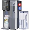 VonWater C5 Countertop Reverse Osmosis Water Filter, Hot and Cold RO System with 2 Portable Pure Water Pitchers, 3s Instant Hot, 6 Temp Settings 7-Stage RO Filtration Dispenser,