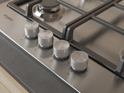 Plaque de cuisson au gaz Whirlpool 58 cm 4 feux Acier inoxydable Allumage intégré - vue 9