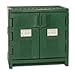 Eagle PEST P22 Poly Pesticide Storage Cabinet, Manual Closing, 2 Doors, 35" Width x 36" Height x 22" Depth, 22 Gallon Capacity, Green