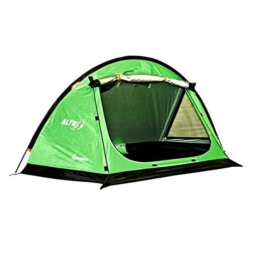 Tienda de campaña GARONA Edition{2} personas Senderismo tienda de senderismo tienda de campaña resistente al agua verde ligero{1720} gramos