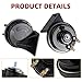 Cenzhiwen Car Horns 12v 130dB Supe Loud [2 pack]kit -Truck Train Horn，Tweeter/Bass,High Low Tone General Accessories, Electric Snails for Cars, Motorcycles, SUVs, Electric Cars(Universal replacement)