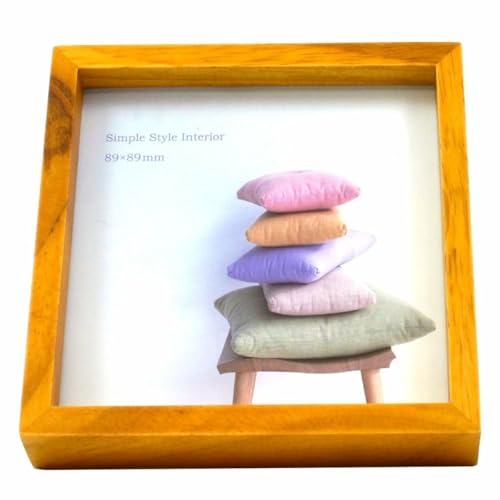 KING フォトフレーム JK101-SQ-BR 木製額 ブラウン H829504