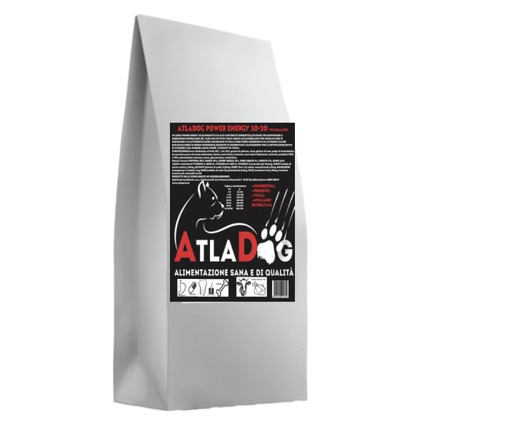 ATLADOG CROCCHETTE PER CANI 20 Kg ENERGY AL TOP 30-20 POLLO&MANZO !!OFFERTA!!