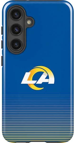 Skinit Impact Phone Case Compatible with Galaxy S24 - Officially Licensed NFL Los Angeles Rams Design