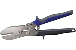 Klein Tools 5 Blade Crimper for Efficient Ductwork, Pipe, and Sheet Metal Crimping