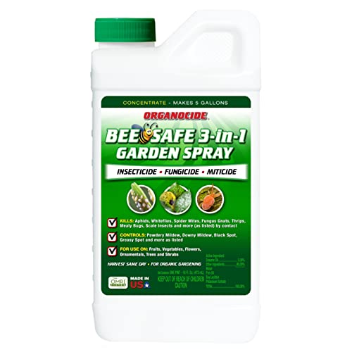 ORGANIC LABORATORIES INC. 100-011 Bee Safe 3-in-1 Garden Spray White