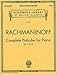 Produktbild COMPLETE PRELUDES FOR PIANO - arrangiert für Klavier [Noten / Sheetmusic] Komponist: RACHMANINOFF SERGEJ