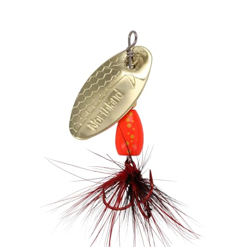Northland Tackle Tungsten Spinner - 1/Card - 1/8OZ - #8HK - Jack - O - Lantern