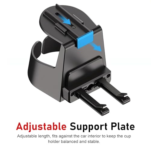 Portavasos para auto ajustable para ventilación de aire miniatura 7