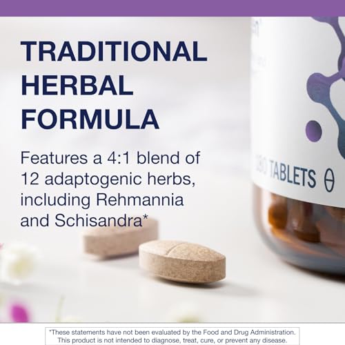 Metagenics Serenagen Supplement - Herbal Stress Management with Asian Ginseng & Chinese Herbs - Supports Calm, Focus, Energy & Sleep* - Non-GMO, Gluten-Free, Vegetarian - 180 Tablets - Image 5