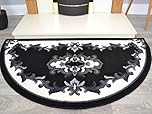 Half Circle Rug Semi Circle Rugs Round Moon Hearth Pattern Fireside Floor Mats Royal Aubusson Design