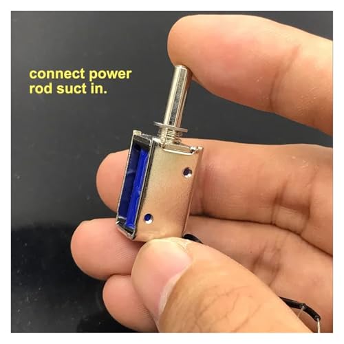Électroaimant à ressort d'aspiration push-pull 5V 12V 6V DC - 6